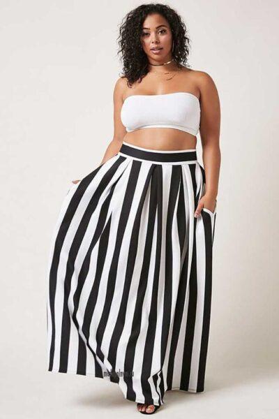 Avoid crop tops for your rectangle shaped bodies