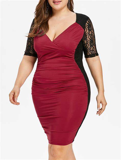 Bodycon dresses to highlight the curve | Most Flattering Outfits For Plus Size